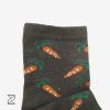 جوراب ساق دار فانتزی طرح هویج مدادی